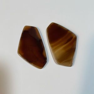 VGUC Brown Agate/Smokey Colored Sample Kavita Stones